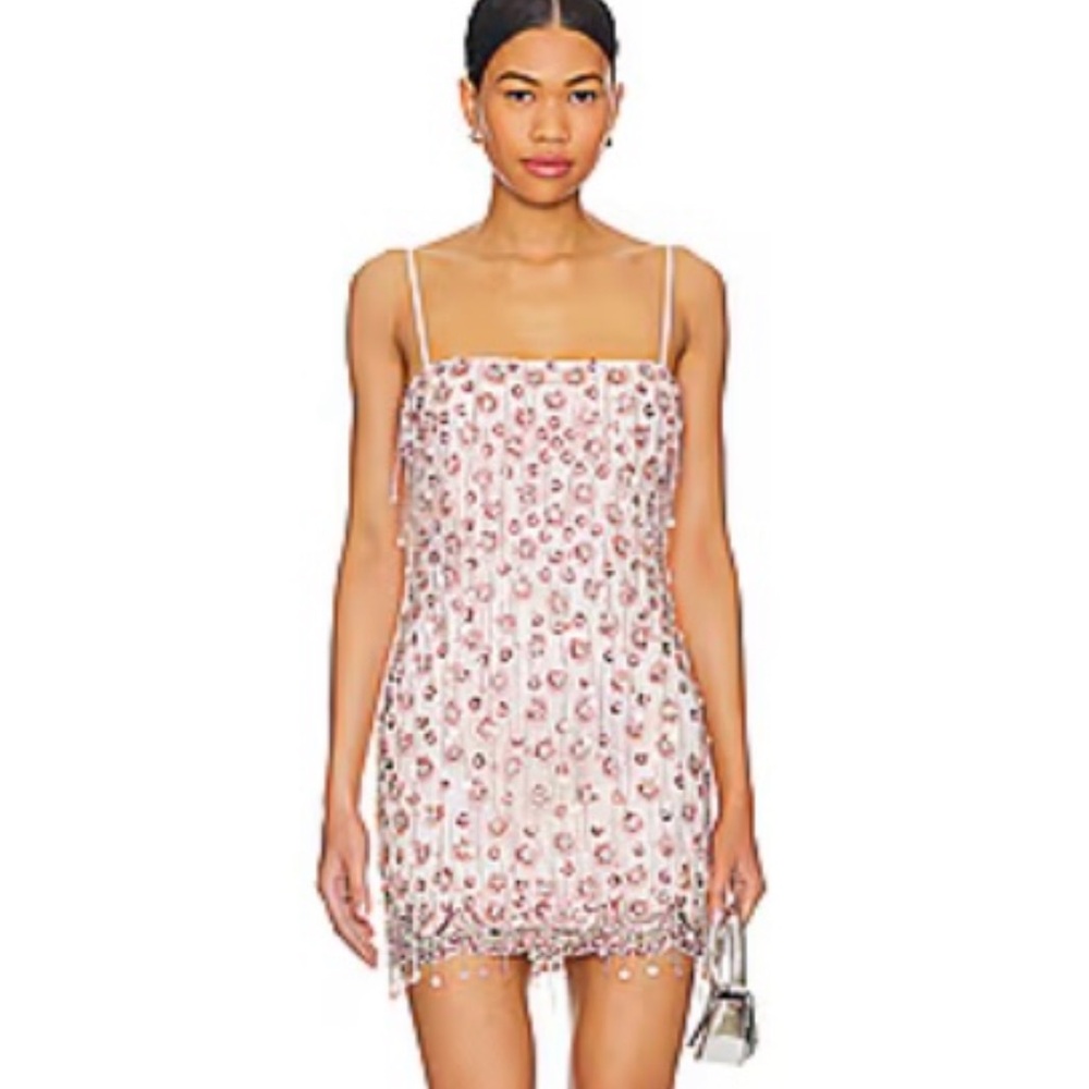 Pink Sequin Adei Mini Dress
